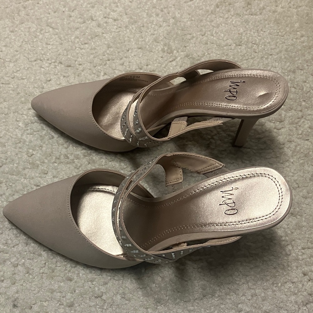 Impo Women's Taupe Strappy Heels brand new. - Picture 3 of 6